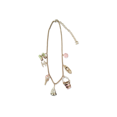 CHANEL MULTI-PENDANT DESIGN NECKLACE ABH012